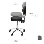 Rolling töötool seljatoega - Image 2