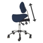 Sadultool seljatoega, liigendatud istmega - Image 4