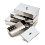 Roostevabast terasest instrumentide karp kaanega