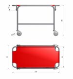 Mobiilne läbivaatuslaud-kanderaam - Image 3